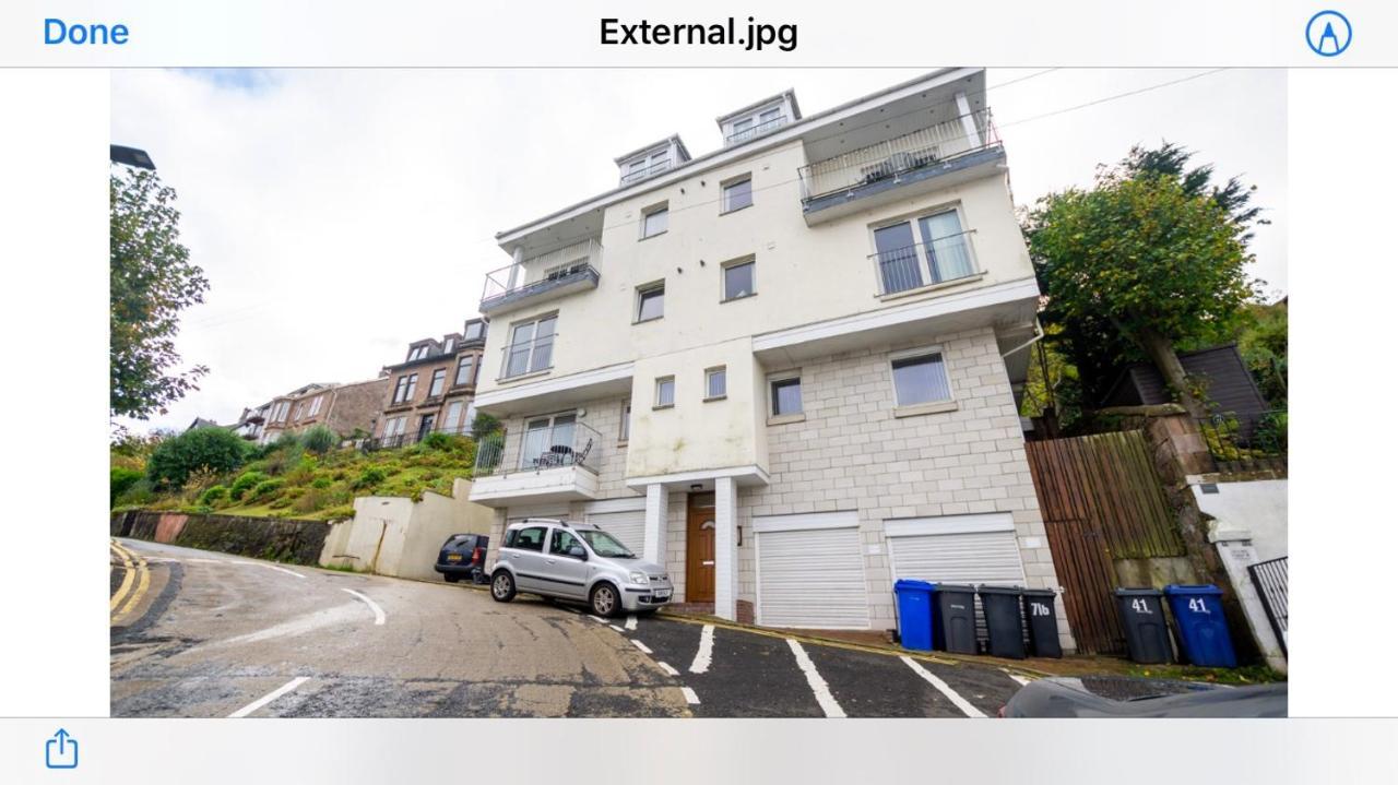 Beautiful 3-Bed Apartment In Gourock Eksteriør bilde